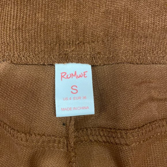 corduroy orange/tan pants small - Picture 2 of 2